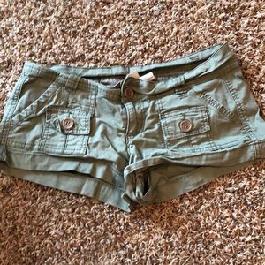 Olive shorts